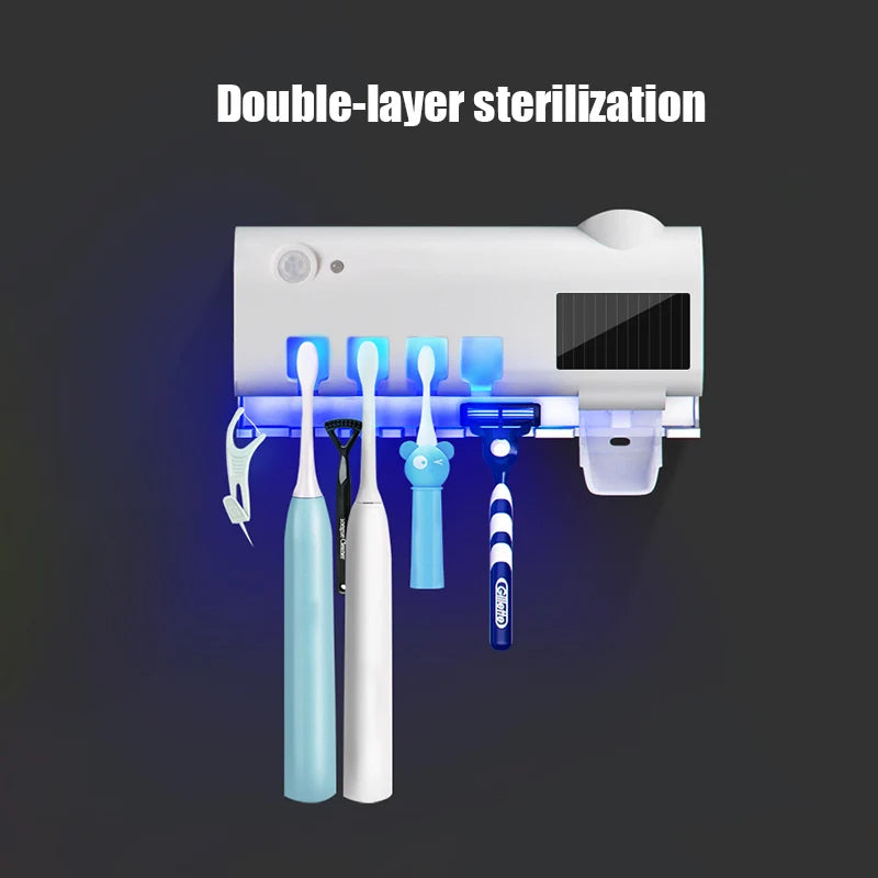 Dispensador Crema Dental+ Soporte Esteril
