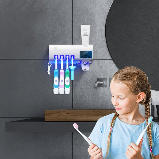 Dispensador Crema Dental+ Soporte Esteril