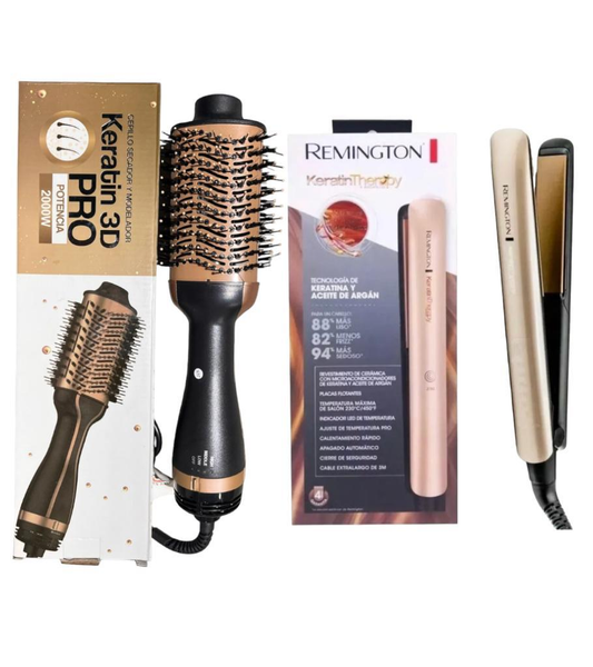 Transforma tu cabello con el combo perfecto de alisado y volumen